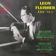Leon Fleisher, Vol. 2 : Brahms & Mozart (live) cover image cdn
