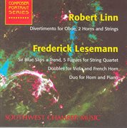 Linn, R. : Divertimento For Oboe, 2 Horns And String Quintet / Lesemann, F.. 5 Fugues / Doubles / ... cover image cdn