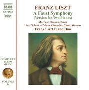 Liszt Complete Piano Music, Vol. 34 : A Faust Symphony (version For 2 Pianos) cover image cdn