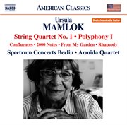 Mamlok : String Quartet No. 1. Polyphony No. 1 cover image cdn