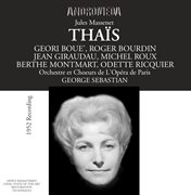 Massenet : Thaïs (recorded 1952) cover image cdn