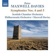 Maxwell Davies : Symphonies Nos. 4 & 5 cover image cdn