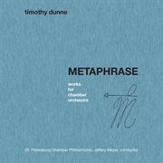 Metaphrase : Works For Chamber Orchestra cover image cdn