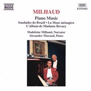 Milhaud : Saudades Do Brazil / La Muse Menagere / L'album De Madame Bovary cover image cdn