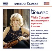Moravec : Violin Concerto, Shakuhachi Quintet, Equilibrium & Evermore cover image cdn