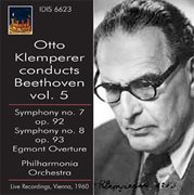 Otto Klemperer Conducts Beethoven, Vol. 5 (1960) cover image cdn