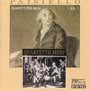 Paisiello : Quartetti Per Archi, Vol. 1 (quartetto Modi) cover image cdn