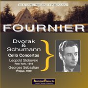 Pierre Fournier Schumann And Dvorak Cello Concertos Live cover image cdn