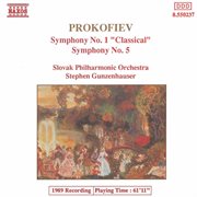 Prokofiev : Symphony No. 1, 'classical' / Symphony  No. 5 cover image cdn