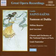 Saint-Saens : Samson Et Dalila (paris Opera) (1946) cover image cdn