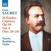 Sauret : 24 Études-Caprices, Vol. 4 cover image cdn