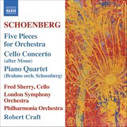 Schoenberg, A. : 5 Orchestral Pieces / Brahms, J.. Piano Quartet No. 1 (orch. Schoenberg) cover image cdn