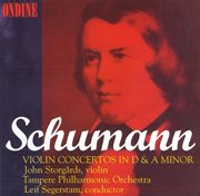 Schumann, R. : Violin Concerto, Op. Posth. / Cello Concerto, 129 (arr. For Violin And Orchestra) cover image cdn