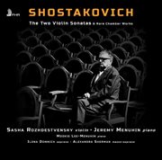 Shostakovich : The 2 Violin Sonatas & Rare Chamber Works cover image cdn