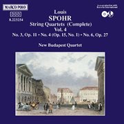Spohr : String Quartets Vol. 4 cover image cdn