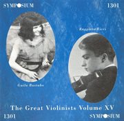 The Great Violinists, Vol. 15 (1938-1941) cover image cdn