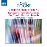 Togni : Complete Piano Music, Vol. 1 cover image cdn