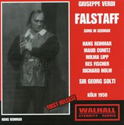 Verdi : Falstaff (sung In German) [recorded 1950] cover image cdn
