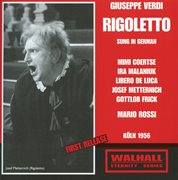 Verdi : Rigoletto (sung In German) [recorded 1956] cover image cdn