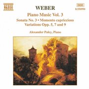 Weber : Piano Music, Vol. 3 cover image cdn