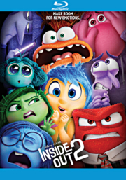 Inside out 2 [Blu-ray + DVD combo] cover image cdn