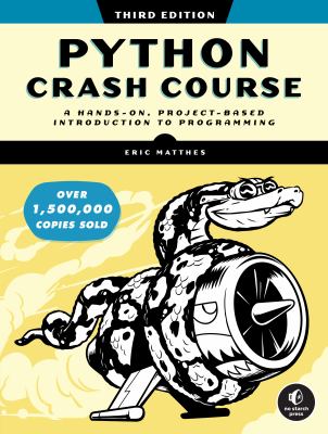 Python crash course : a hands-on, project-based introduction to programming  cover image cdn