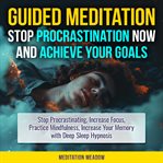 Guided Meditation : Stop Procrastination NOW & Achieve Your Goals cover image cdn