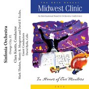 2012 Midwest Clinic : Sinfonia Orchestra cover image cdn
