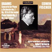 Brahms : Piano Concerto No. 2, Op. 83 & Piano Sonata No. 3, Op. 5 cover image cdn