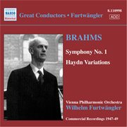 Brahms : Symphony No. 1 / Haydn Variations cover image cdn