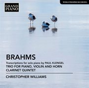 Brahms : Transcriptions For Piano cover image cdn