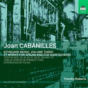 Cabanilles : Keyboard Music, Vol. 3 cover image cdn