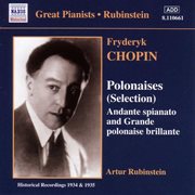 Chopin : Polonaises (selection) (rubinstein) (1934-1935) cover image cdn