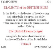 Dialects Of The British Isles, Vol. 1 cover image cdn