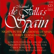 Falla, M. : Nights In The Gardens Of Spain / The 3-Cornered Hat cover image cdn