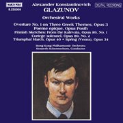 Glazunov : Orchestral Works, Vol.  1 cover image cdn
