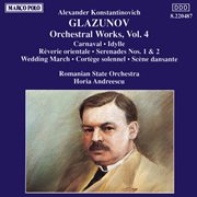 Glazunov : Orchestral Works, Vol.  4 cover image cdn