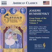 Great Songs Of The Yiddish Stage, Vol. 3 cover image cdn