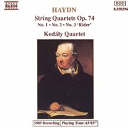 Haydn : String Quartets Op. 74, Nos. 1- 3 cover image cdn