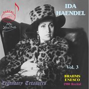 Ida Haendel, Vol. 3 : 1980 Toronto Recital (live) cover image cdn