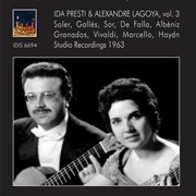 Ida Presti & Alexandre Lagoya, Vol. 3 cover image cdn