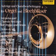 Intradas & Chorale Settings For Organ & Brass cover image cdn