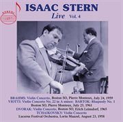 Isaac Stern, Vol. 4 (live) cover image cdn