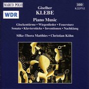 Klebe : Glockenturme / Wiegenlieder / Feuersturz / Sonata, Op. 4 cover image cdn