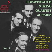 Loewenguth Quartet, Vol. 1 : Haydn & Mozart cover image cdn