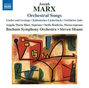 Marx : Orchestral Songs cover image cdn