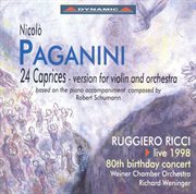 Paganini : 24 Caprices (arr. For Violin And Orchestra) cover image cdn