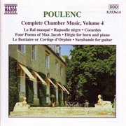 Poulenc : Bal Masque (le) / Rapsodie Negre / Elegie cover image cdn