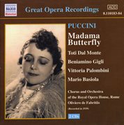 Puccini : Madama Butterfly (gigli, Dal Monte) (1939) cover image cdn