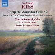 Ries : Complete Works For Cello, Vol. 2 cover image cdn
